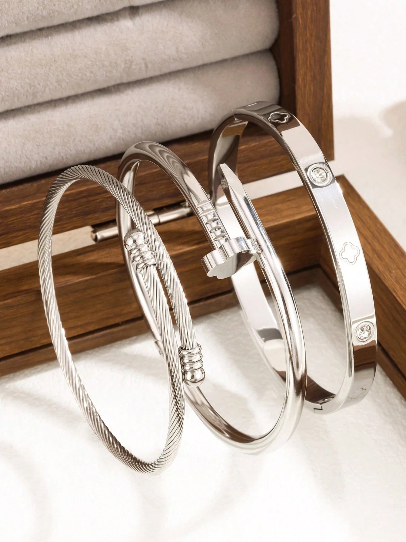 Dazzling Trio Everyday Bracelets